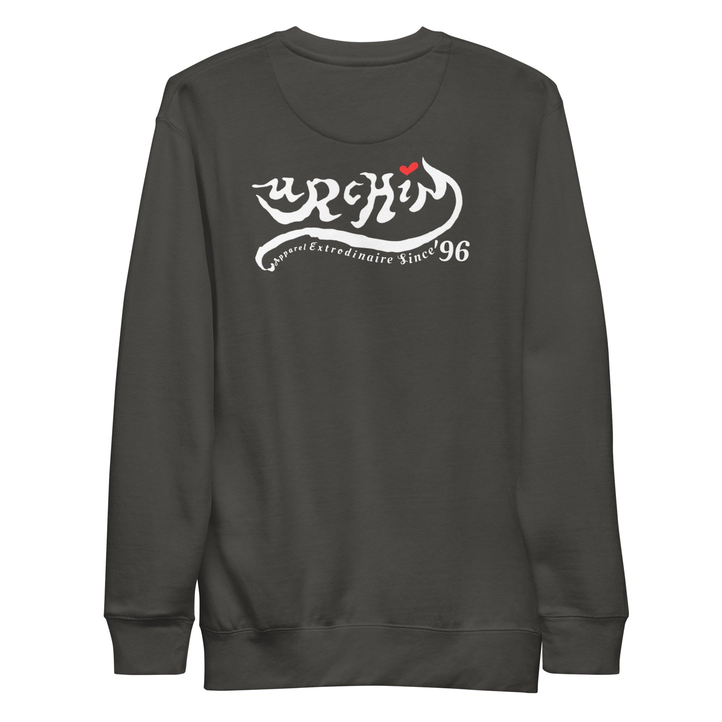 URCHIN 'U STAR' White Logo. Premium Cotton Sweatshirt. Choice of Colours. Unisex.