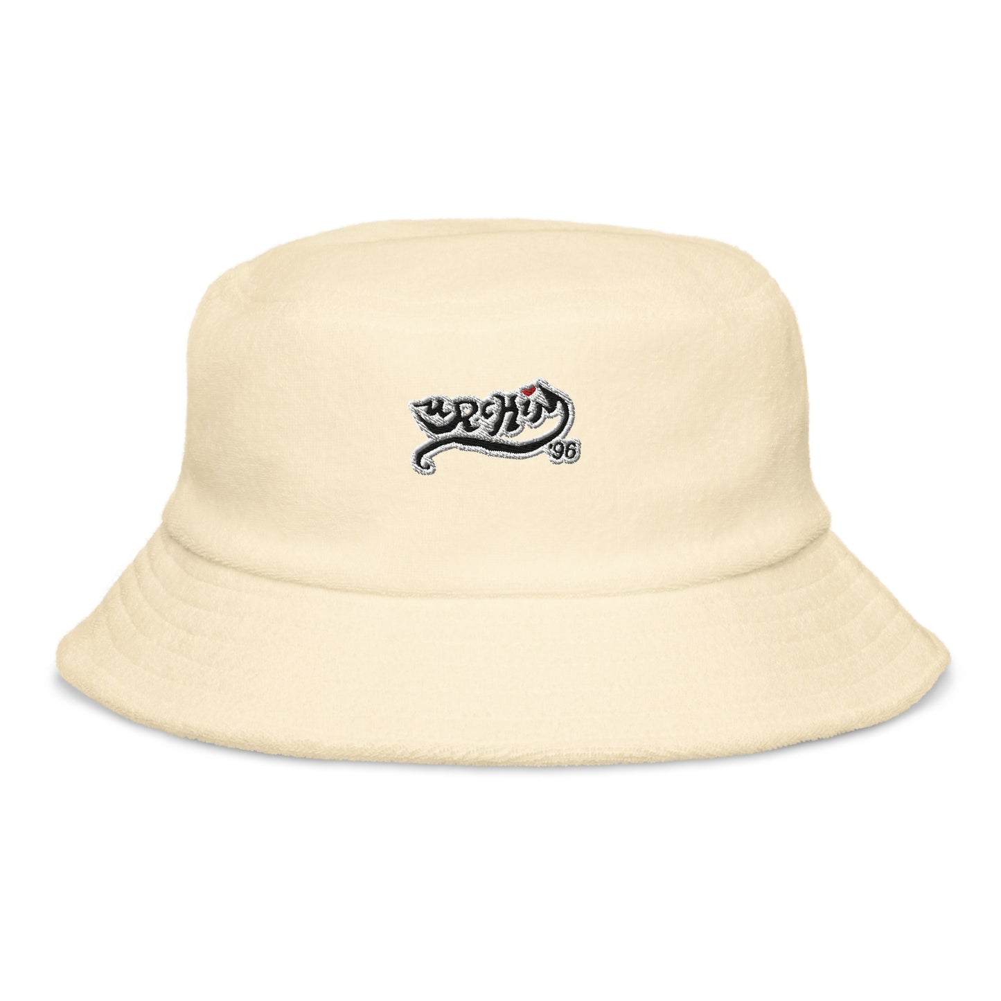 URCHIN Headgear -'Urchin 96' Logo. Unstructured Terry Cloth Bucket Hat. Unisex. Choice of 4 Colours.