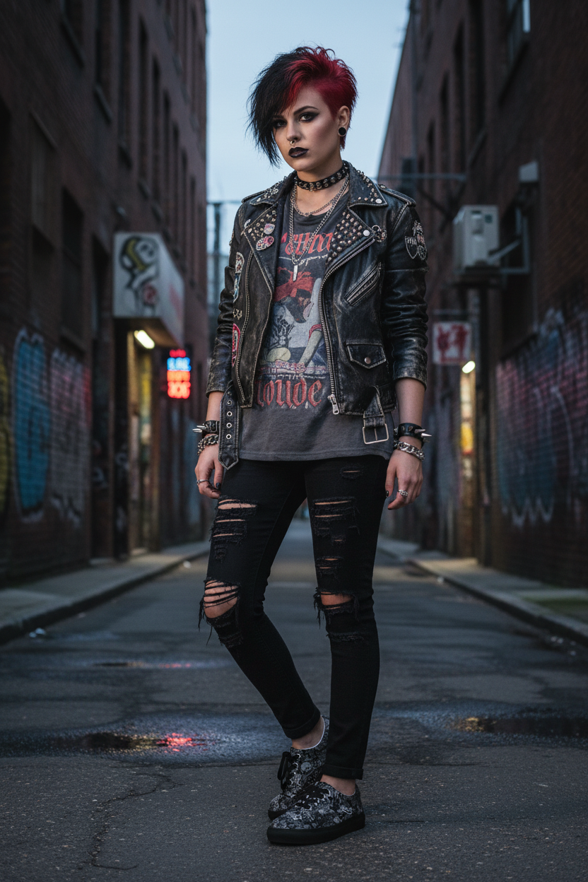 URCHIN 'Skull Storm'. 'Night' (Black). Women’s lace-up Canvas Sneakers. Choice of Sizes. Black or White Detailing.